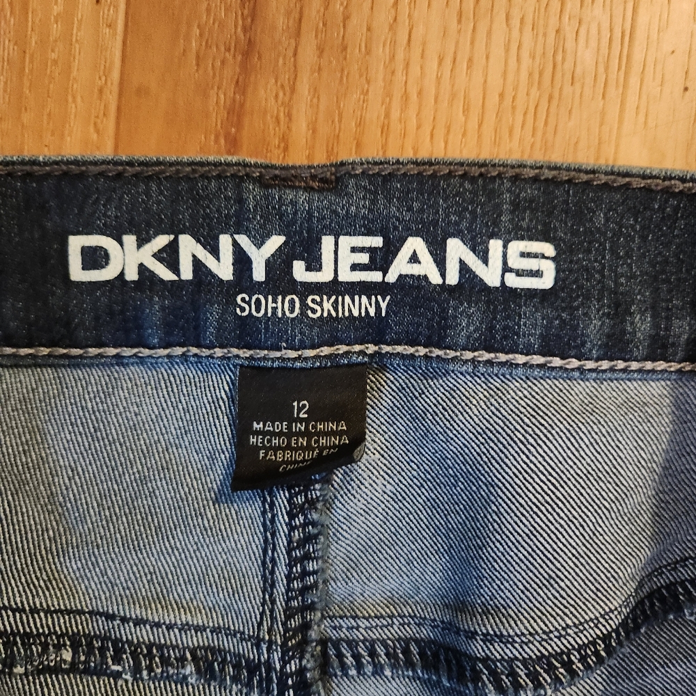 DKNY soho skinny jeans Size 12 - Picture 3 of 4